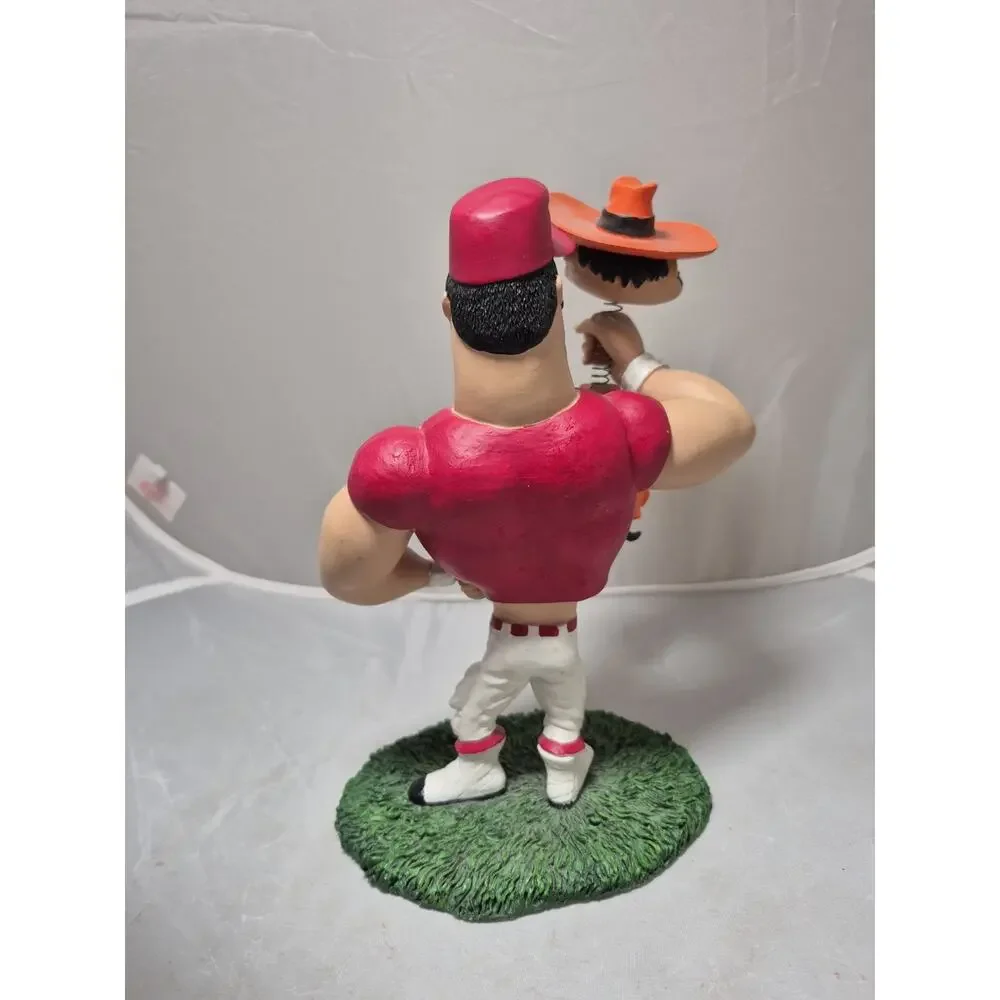 💥 Oklahoma Sooners Single Choke Rivalry Mascot Vs Oklahoma State Figurine Rare